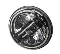 WALEQW Front Head Light 7inch LED Headlight Assembly Headlights Led 12V 24V DRL Running Light For Nissan For Patrol Y60 Safari(1PC Black)