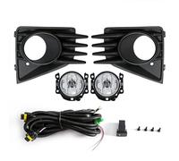 WALEQW Front Head Light Fog Lamp DRL Daytime Running Light Halogen Daylight Cover Grill Bezel Wire Harness For Mitsubishi For Attrage For Mirage 2020 2021