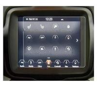 WALEQW Glass Screen Protector 8.4 Inch For Jeep For Renegade For Uconnect 2018 2019 Navigation Tempered Glass Screen Protector Film GPS Touchscreen Protector