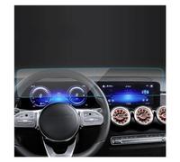 WALEQW Glass Screen Protector For Benz For EQB 2023 Car Stickers Screen Protector Navigator Display Tempered Glass Protective Film GPS Touchscreen Protector(Blue 23 L)