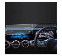 WALEQW Glass Screen Protector For Benz For EQB 2023 Car Stickers Screen Protector Navigator Display Tempered Glass Protective Film GPS Touchscreen Protector(HD 23 R)