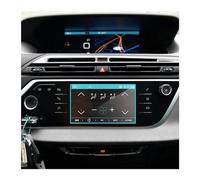 WALEQW Glass Screen Protector For Citroen For C4 For Picasso Car GPS Navigation Tempered Glass Film HD Clear Media Touch Screen Protector Interior Accessories GPS Touchscreen Protector