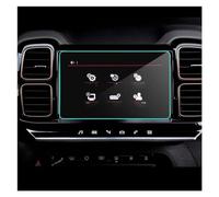 WALEQW Glass Screen Protector For Citroen For C5 For Aircross 2017-2019 Car Screen Protector HD Clear Car GPS Navigation Tempered Glass Protect Film GPS Touchscreen Protector