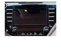 WALEQW Glass Screen Protector For Toyota For Camry 70 For XV70 2018 2019 2020 Car Screen Protector GPS Navigation Glass Screen Protective Film GPS Touchscreen Protector(TPE 8 inch HD)