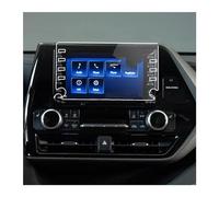 WALEQW Glass Screen Protector For Toyota For Highlander 2020 2021 8 Inch Car Radio GPS Navigation Tempered Glass Screen Protector Control Display Screen GPS Touchscreen Protector