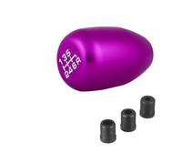 WALEQW Shift Knob Lever Head Racing Universal 6 Speed Car Gear Shift Knob Manual Automatic for 8MM 10MM 12MM BX102548(Purple)