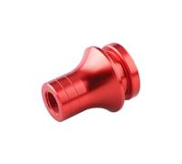 WALEQW Shift Knob Lever Head Universal M12*1.25 Thread Shift Knob Boot Retainer Adapter Manual Gear Shifter Interior Accessories(Red)