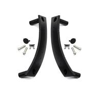 WALEQW Vehicle Interior Accessories Interior Left Right Door Panel Pull Handle Cover Replacement for VW for Beetle 1998-2010 1C0867171A 1C0867172A(Black 2pieces)