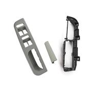 WALEQW Vehicle Interior Accessories LHD Front Rear Left Right Door Handle Set Replacement for VW for Bora for Golf 4 MK4 for Jetta 1999-2004(Gray-3pieces)