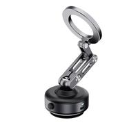 WALEQW Vehicle Interior Accessories Vacuum Magnetic Suction Cup Car Mobile Phone Mount Universal Folding Stand For 4-7 Inches