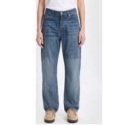 WALES BONNER High-Rise Wide-Leg Cotton Denim Jeans - Size: M - female