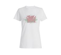 Wales Burst Flag T-shirt Union Jack T-Shirt, Ladies Football Top, Women Football T-shirt, and Women's Tee