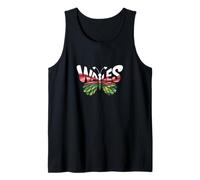 Wales Butterfly - Welsh Flag Colors Souvenir Tank Top