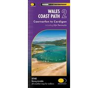 Wales Coast Path Map 2 - Caernarfon to Cardigan XT40: Caernarfon to Cardigan Including Llyn Peninsula (Trail Map XT40)
