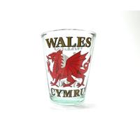 Wales Cymru Shot Glass, Welsh Shot Glass, Welsh Gift