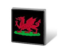 Wales Dragon Custom Brooch Pin Lapel Pins Tie Suit Dress Accessories Wedding Birthday for Men Women