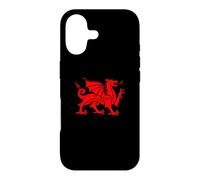 Wales Dragon Flag/Welsh Retro Cymru Medieval Design Case for iPhone 17