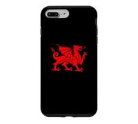 Wales Dragon Flag/Welsh Retro Cymru Medieval Design Case for iPhone 7 Plus/8 Plus