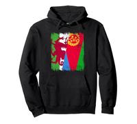 Wales Eritrea Half Flag Welsh Eritrean Heritage Pullover Hoodie