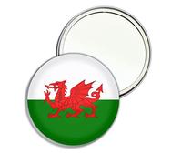 Wales Flag - 55mm Round Compact Mirror