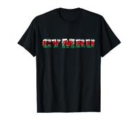 Wales Flag, Welsh and Proud to be, Cymru Pride Heart T-Shirt