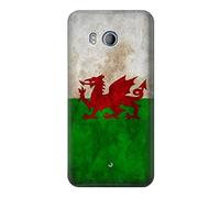 Wales Football Soccer Red Dragon Flag Case Cover For HTC U11