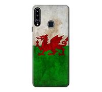 Wales Football Soccer Red Dragon Flag Case Cover For Samsung Galaxy A20s