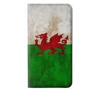 Wales Football Soccer Red Dragon Flag PU Leather Flip Case Cover For LG V20