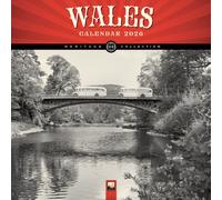 Wales Heritage Wall Calendar 2026 (Art Calendar)