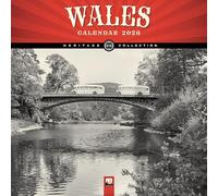 Wales Heritage Wall Calendar 2026 (Art Calendar)