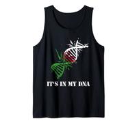 Wales It's In My DNA Molecule Welsh Dragon Wales Flag Cymru Tank Top