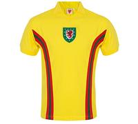 Wales Official Gift Mens Retro 1976 John Toshack No.10 Away Shirt Small