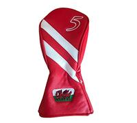 Wales Patriot Red 5 Wood Fairway Headcover by Asbri Golf.