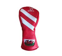 Wales Patriot Red Hybrid or Rescue Wood X Headcover by Asbri Golf.