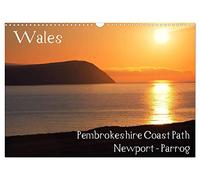 Wales - Pembrokeshire Coast Path UK-Version (Wall Calendar 2026 DIN A3 Landscape), CALVENDO 12 Month Wall Calendar