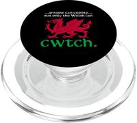 Wales Pride Dragon - Only the Welsh Can Cwtch! PopSockets PopGrip for MagSafe