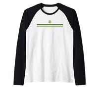 Wales Royal Emblem Welsh Flag Great Britain Minimalist Art Raglan Baseball Tee