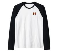 Wales Scotland Flag Highland Cow Welsh Dragon Raglan Baseball Tee