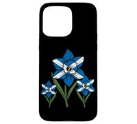 Wales Scotland Mixed Heritage Daffodil Scottish Flag Flower Case for iPhone 15 Pro Max