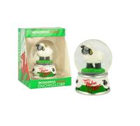 Wales Sheep Resin Snowstorm | Glass Glitter Dome with Resin Base | Decorative Snow Globe Ornament Figurines | Novelty Home Decor Display Piece | Gift Presents for Men Women Boys Girls Kids