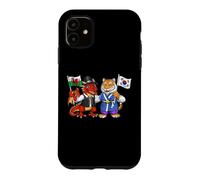Wales South Korea Flag Welsh Roots Proud South Korean Case for iPhone 11