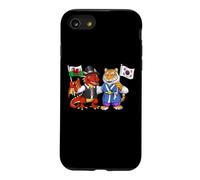 Wales South Korea Flag Welsh Roots Proud South Korean Case for iPhone SE (2020) / 7/8