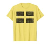 WALES ST. DAVID'S CROSS FLAG SAINT DAVID WELSH FLAG T-Shirt
