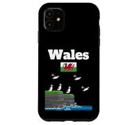 Wales travel holiday souvenir UK vacation Wales flag Case for iPhone 11