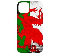 Wales Vintage Welsh Flag Welshman Case for iPhone 15 Plus