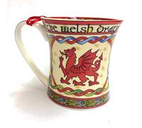 Wales Welsh Dragon Celtic Design Bone China Mug