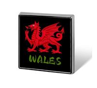 Wales Welsh Dragon Custom Brooch Pin Lapel Pins Tie Suit Dress Accessories Wedding Birthday for Men Women