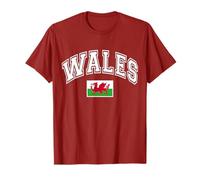 Wales Welsh Flag Graphic T-Shirt