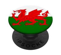 Wales Welsh Flag Welshman PopSockets Adhesive PopGrip