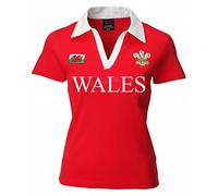 Wales Welsh Short Sleeve Ladies Rugby Shirt (10-12)